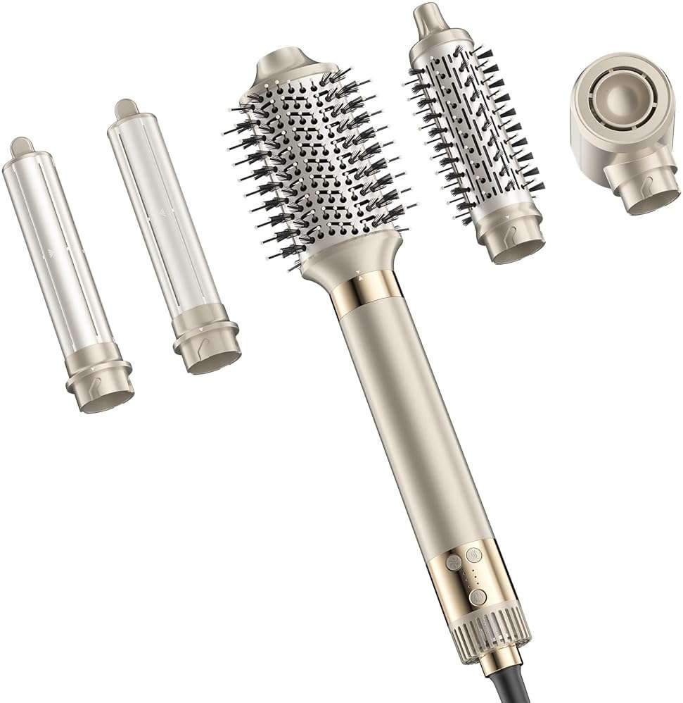 5-in-1 Hot Air Styler -Auto Curling, Frizz-Free Volumizing - Image 1