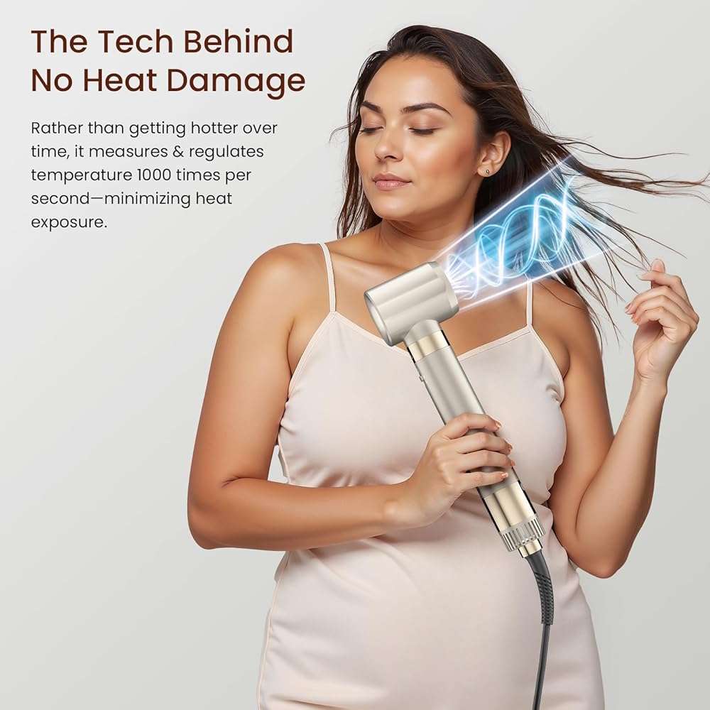 5-in-1 Hot Air Styler -Auto Curling, Frizz-Free Volumizing - Image 3