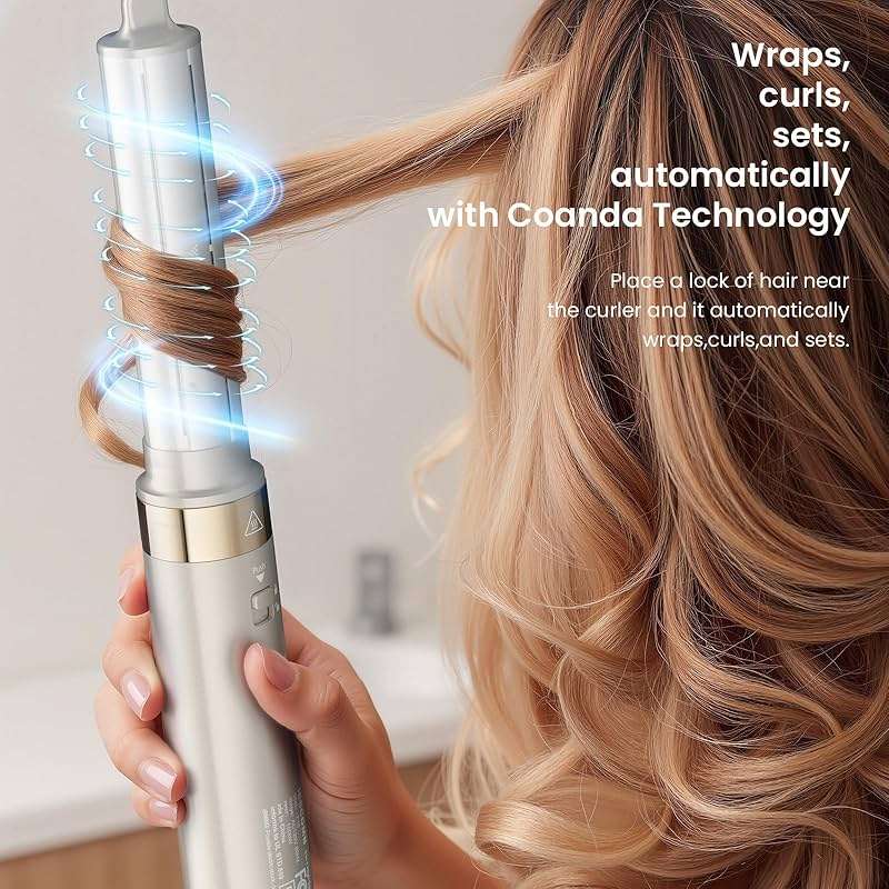 5-in-1 Hot Air Styler -Auto Curling, Frizz-Free Volumizing - Image 5