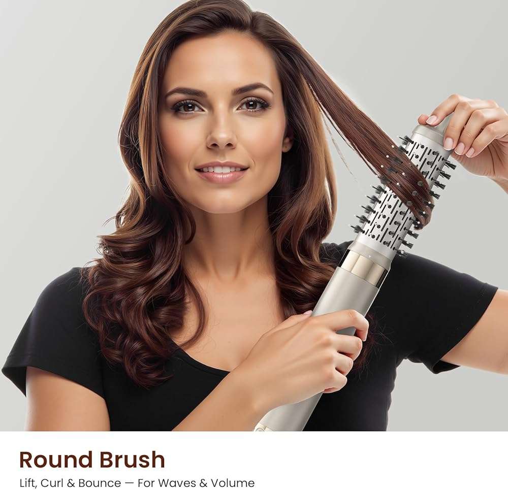 5-in-1 Hot Air Styler -Auto Curling, Frizz-Free Volumizing - Image 6