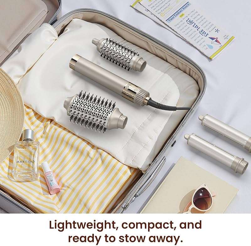 5-in-1 Hot Air Styler -Auto Curling, Frizz-Free Volumizing - Image 9