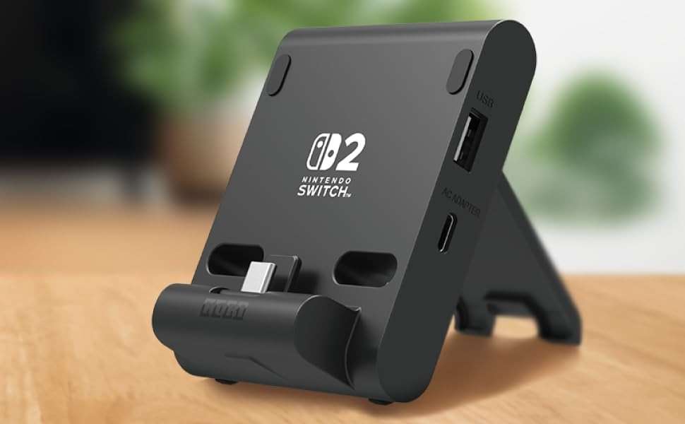 HORI Dual USB PlayStand for Nintendo Switch 2 - Officially Licensed by Nintendo - Image 4
