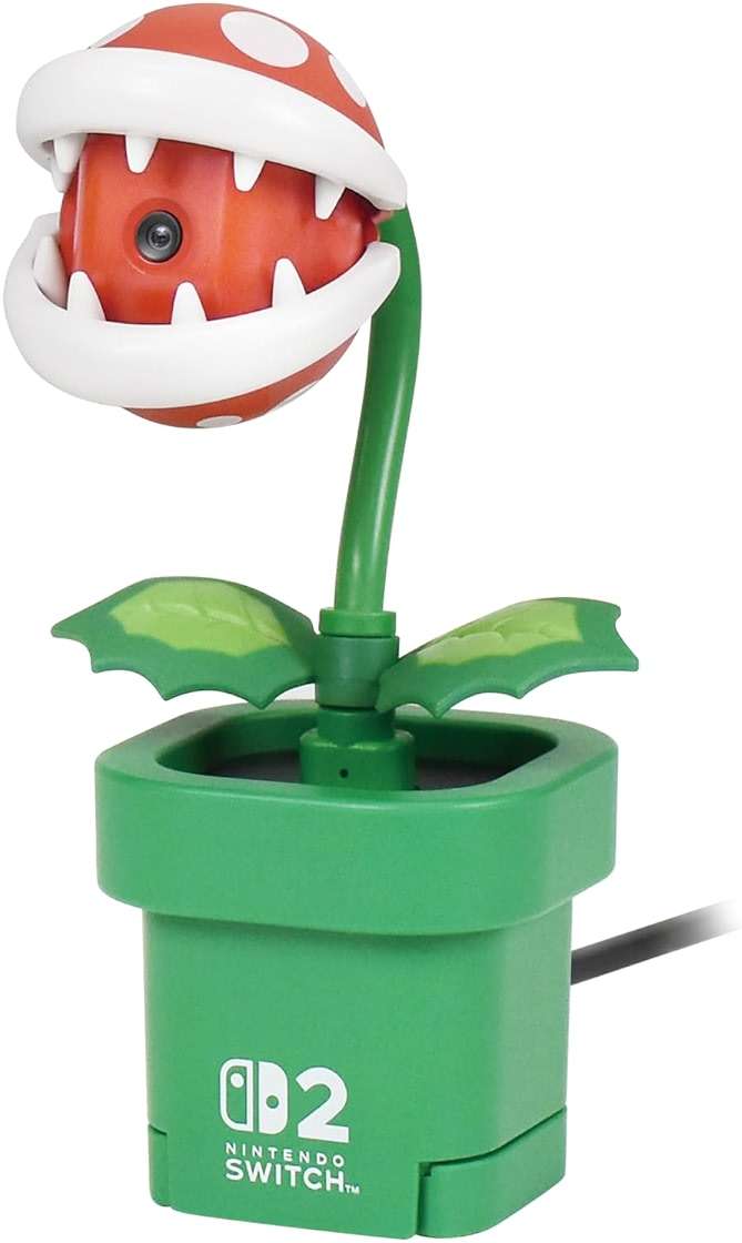 Hori Piranha Plant Camera for Nintendo Switch 2- Officially Licensed by Nintendo - Image 2