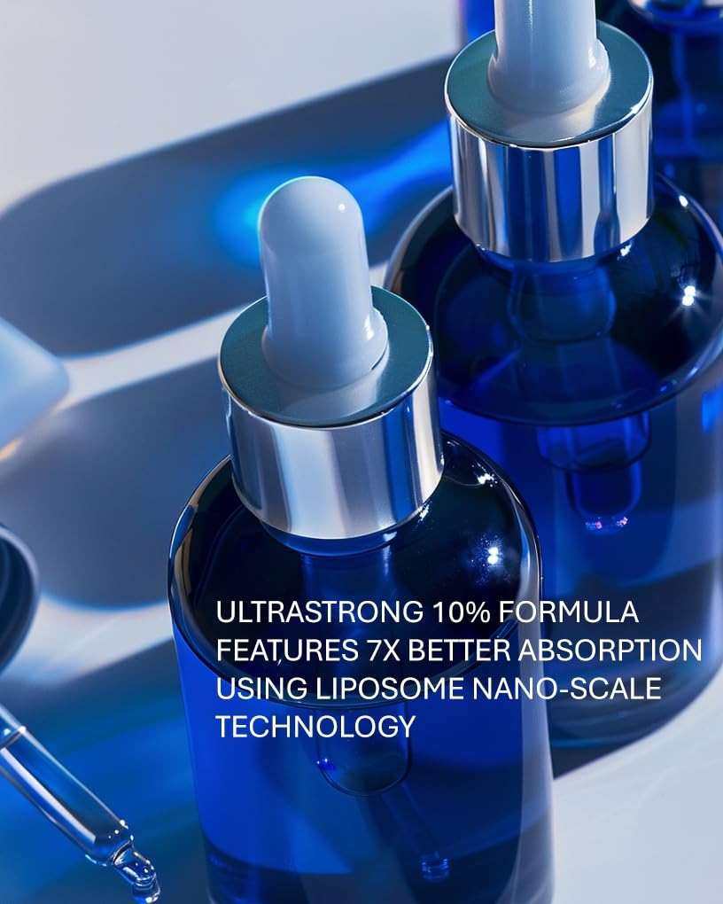 Copper Peptides for Hair Growth - Ultrastrong 10% Copper Peptide Serum for Hair Liposomal 7x Absorption - MADE IN USA - Image 6