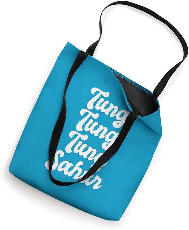 Tung Tung Tung Sahur Meme Viral Joke Drum Beat Wooden Log Tote Bag - Image 2