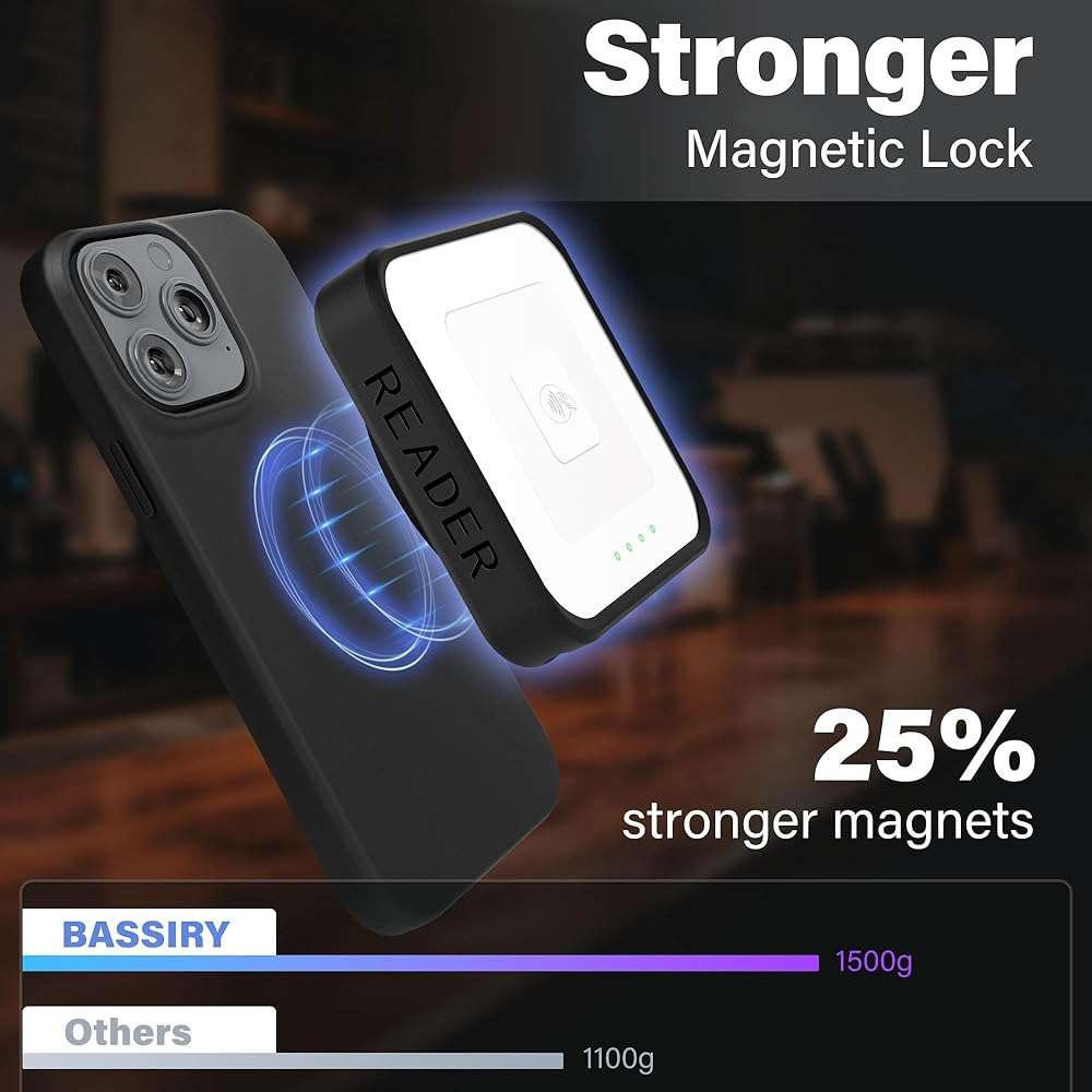Magnetic Case Compatible with Square Reader 2nd Generation, Case for Square Contactless Chip Card Reader 2nd (Compatible with MagSaf Cover - Image 6