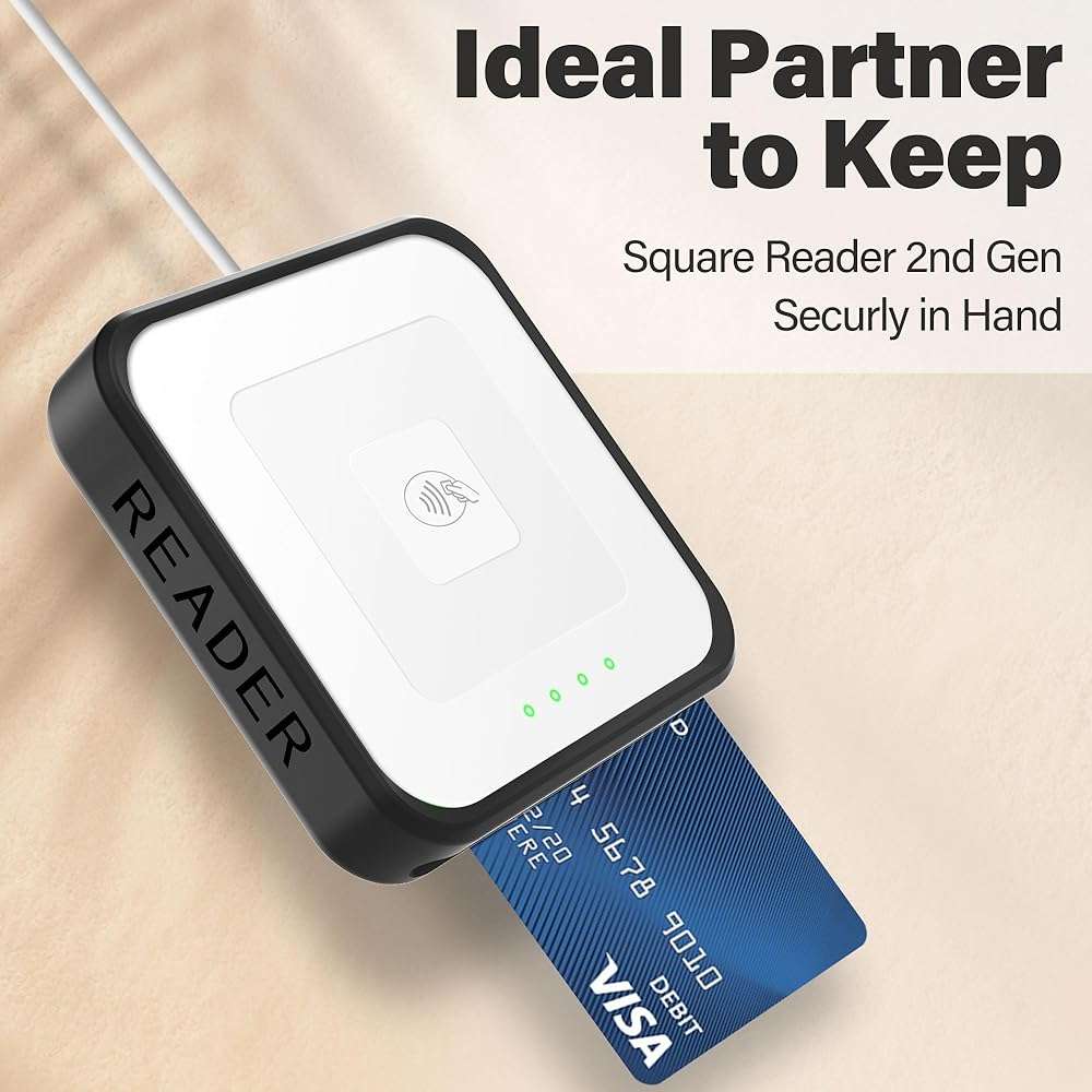 Magnetic Case Compatible with Square Reader 2nd Generation, Case for Square Contactless Chip Card Reader 2nd (Compatible with MagSaf Cover - Image 8