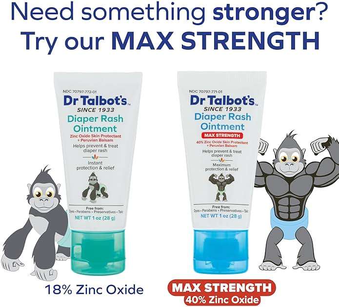 Dr. Talbot's Baby Diaper Rash Ointment - 1 oz - Zinc Oxide Skin Protectant with Peruvian Balsam - Treats and Prevents Rash - Image 8