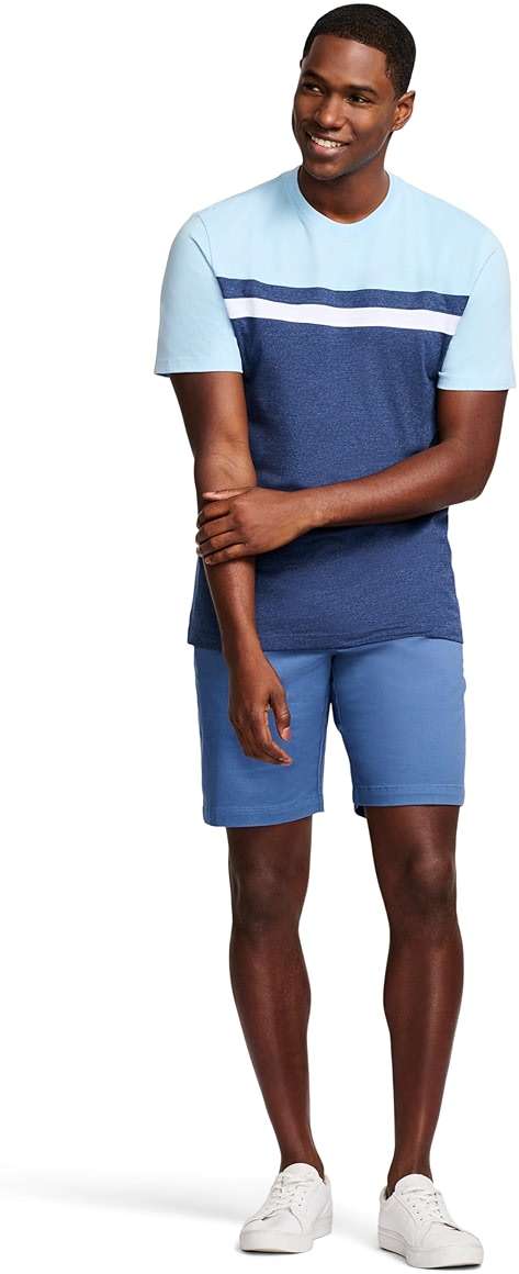 Izod Mens Saltwater Short Sleeve Graphic T-Shirt - Image 3