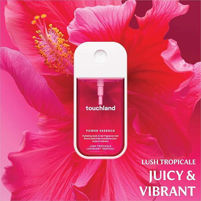 Touchland Juicy Escape Body Mist + Hand Sanitizer Spray Set - Image 6