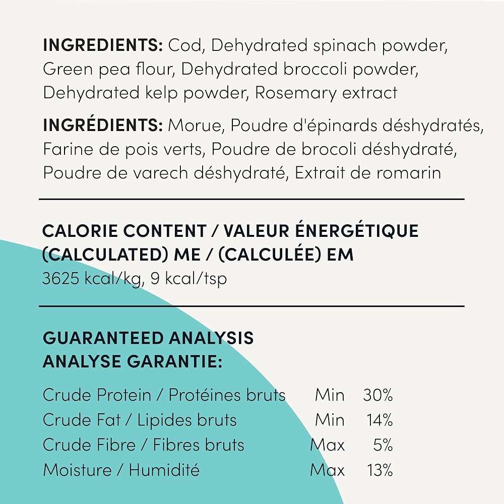 Crumps Naturals Fish + Superfood Greens 3.88oz, Dog Treats, Sprinkles, Topper - Image 3