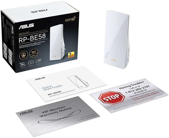 ASUS RP-BE58 BE3600 Dual Band WiFi 7 (802.11be) Range Extender, AiMesh Extender for Seamless mesh WiFi; Works with Any WiFi Router - Image 17