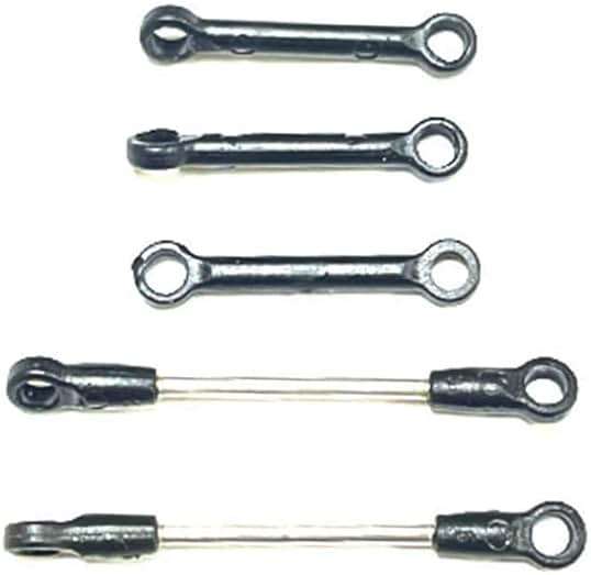 STASRC RC ERA C032 Huey UH-1 Helicopter Parts Connecting Rod for RC ERA Helicopter Spare (Black) - Image 1