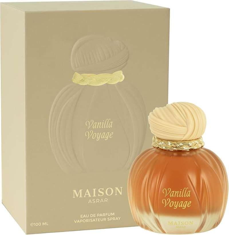 AROMA CONCEPTS | Vanilla Voyage Long Lasting Eau De Parfum EDP 3.4 Fl Oz | Unisex Perfume | Caramel, Jasmine, Tonka & Honey Notes | Luxurious Vanilla Perfume with Musk & Amber - Image 2