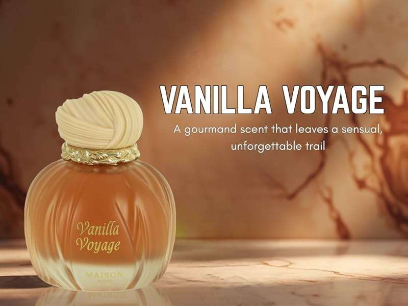 AROMA CONCEPTS | Vanilla Voyage Long Lasting Eau De Parfum EDP 3.4 Fl Oz | Unisex Perfume | Caramel, Jasmine, Tonka & Honey Notes | Luxurious Vanilla Perfume with Musk & Amber - Image 6