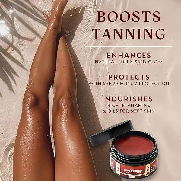Carotene Tanning Gel for Deep Natural Tan – Tanning Accelerator with Coconut Oil, Carrot Extract & Vitamin E – Bronzing Body Moisturizer for Indoor & Outdoor Use - Image 2