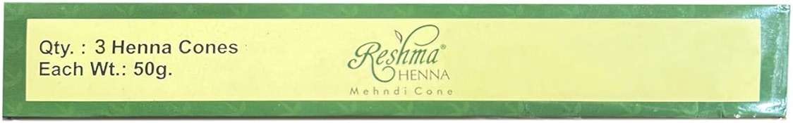 Reshma Beauty 3 Pack of Rajasthani Jumbo Cones for Hair, 50g Each–Almost Double the Size of Regular Cones, 100% Natural Ready-to-Use Paste Reddish Brown Hair Color with Ayurvedic Hair Dye - Image 6