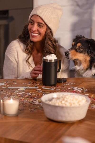 STANLEY Everyday Camp Mug 24oz | Drink Through Lid | Cup for Coffee, Tea and Drinks | Insulated Stainless Steel Coffee Mug | BPA-Free | Cream Gloss - Image 5