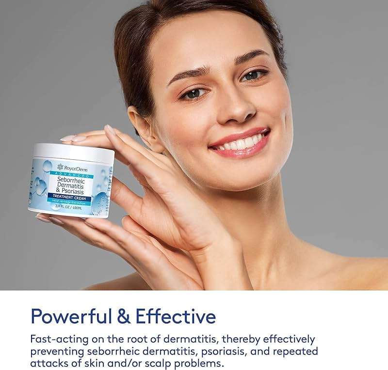 Roycederm Seborrheic Dermatitis Cream, Scalp Treatment for Psoriasis, Folliculitis, Dry Scalp, Dandruff, Anti-Itch Cream for Soothing Relief - 2 Pack - Image 2