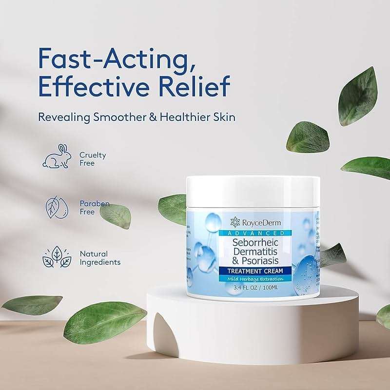 Roycederm Seborrheic Dermatitis Cream, Scalp Treatment for Psoriasis, Folliculitis, Dry Scalp, Dandruff, Anti-Itch Cream for Soothing Relief - 2 Pack - Image 5