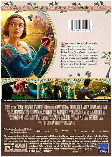 Snow White (2025) - DVD - Image 2