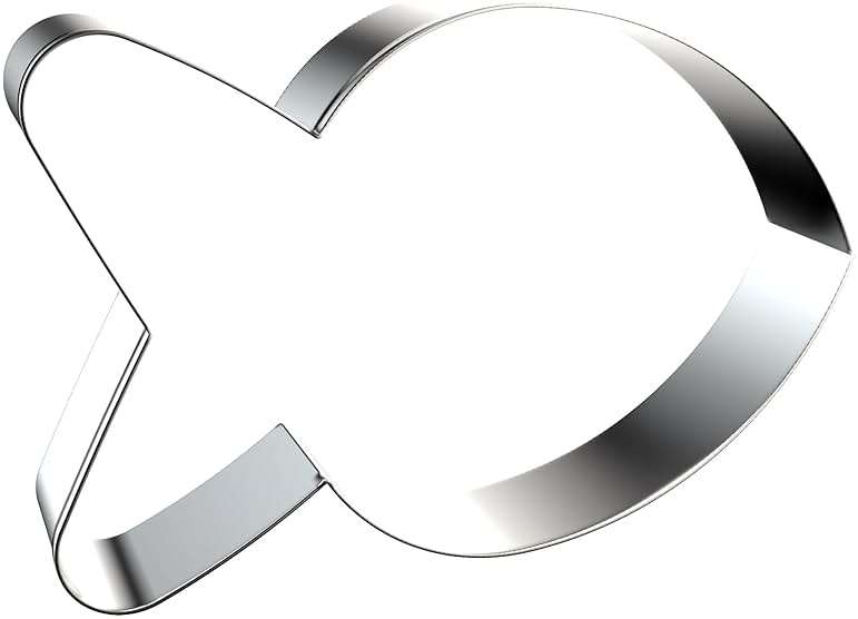 Goldfish Cookie Cutter Set - 5 inch, 4 inch, 3 inch, 2 inch - 4 Piece Simple Fish Cookie Cutters Shapes Molds - Stainless Steel - Image 5