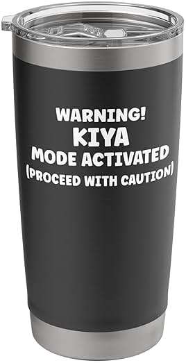 KIYA Personalized Women's Gift Custom KIYA Stainless Steel Insulated Tumbler - Image 1