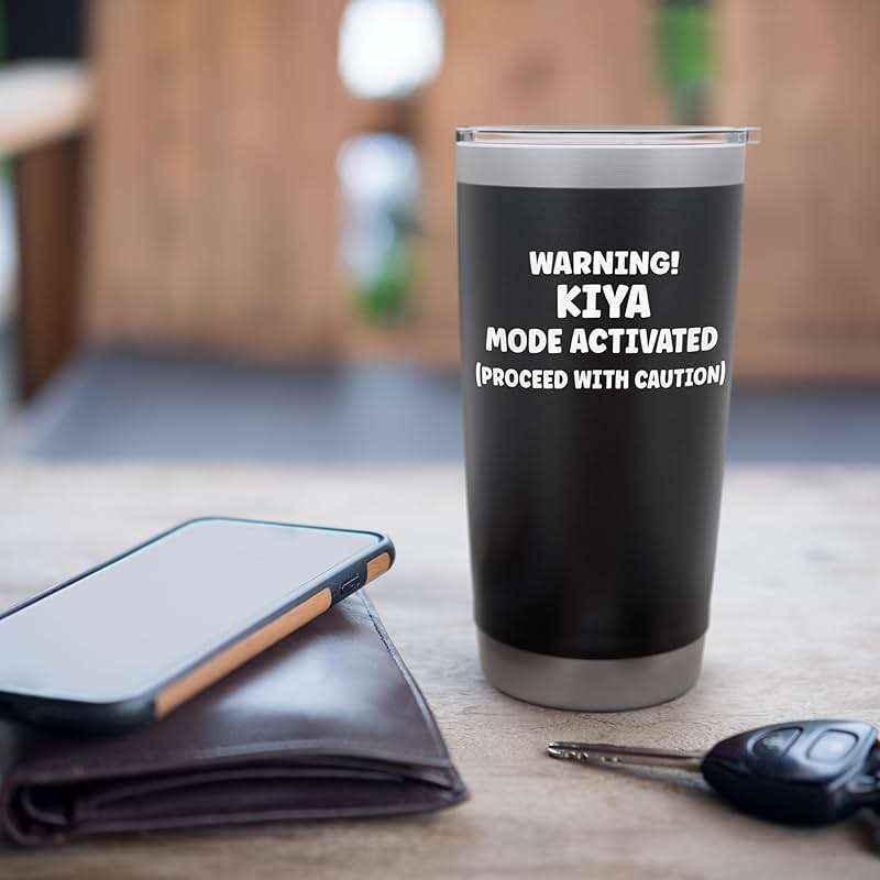 KIYA Personalized Women's Gift Custom KIYA Stainless Steel Insulated Tumbler - Image 7