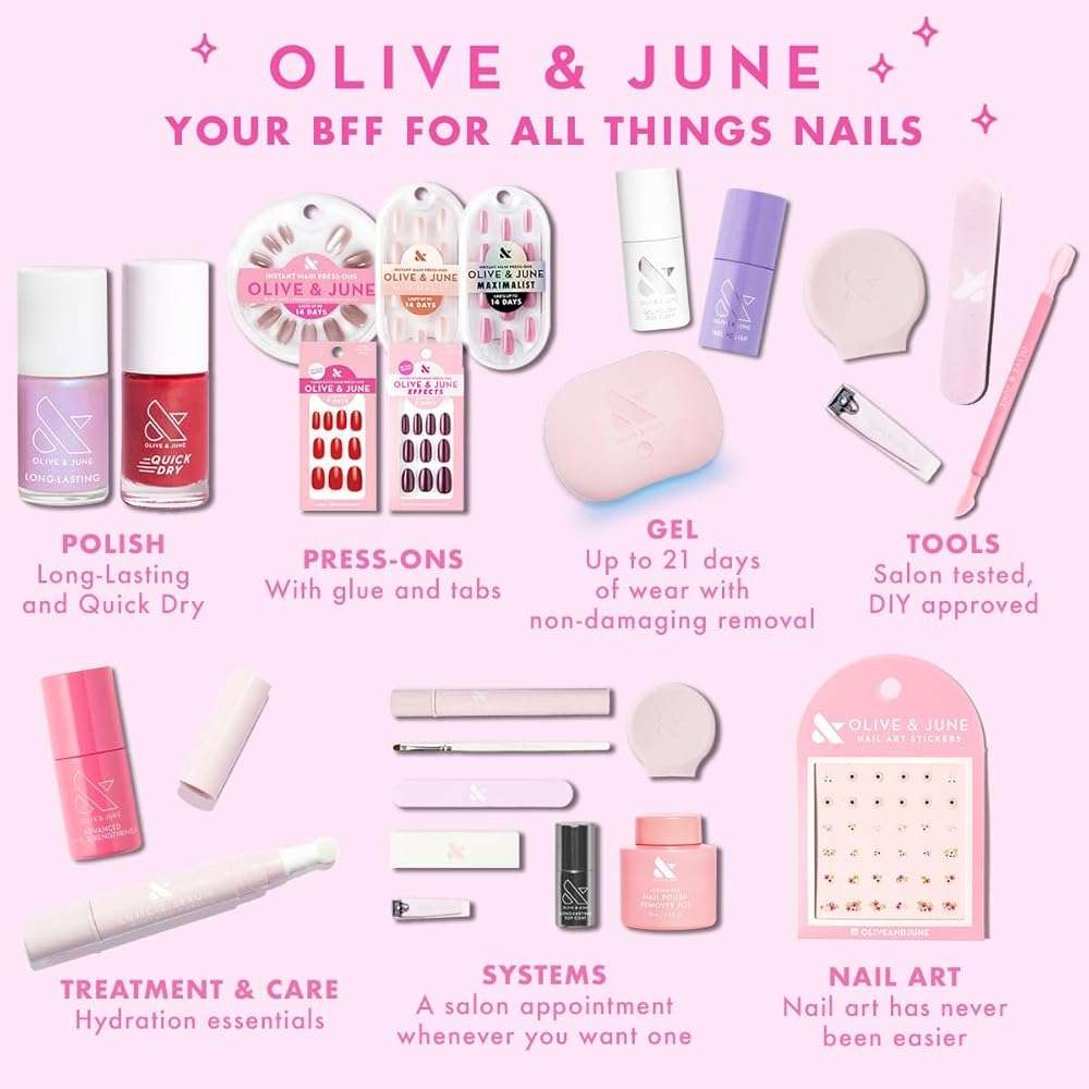 Olive & June Nourishing Remover Pot | Non Acetone | No-Mess Nail Polish Removal For Hands & Feet | Vitamin E & Chamomile | Acetone - Free Super Fast Removal | Vegan, Cruelty-Free - Image 7