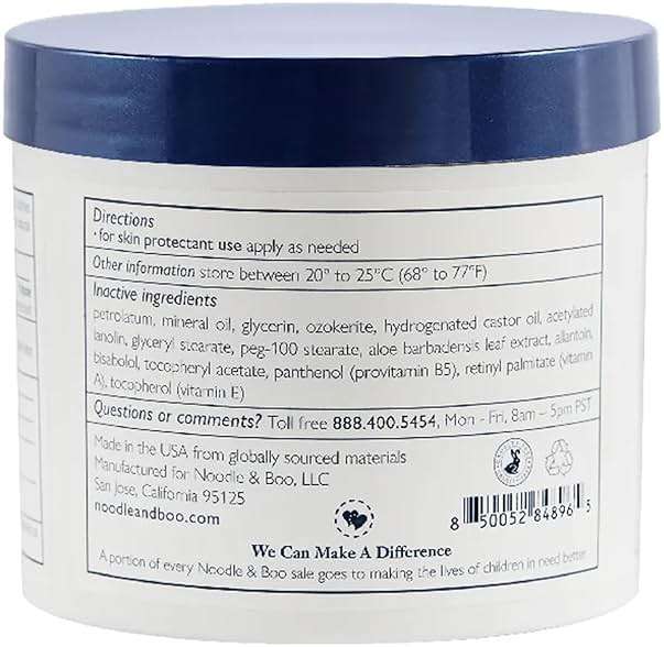 Noodle & Boo Ultimate Ointment for Babies – Multi-Purpose Skin Protectant for Eczema, Dry Skin, and Minor Irritations – Pediatrician-Tested, Gentle for Sensitive Skin - Image 3