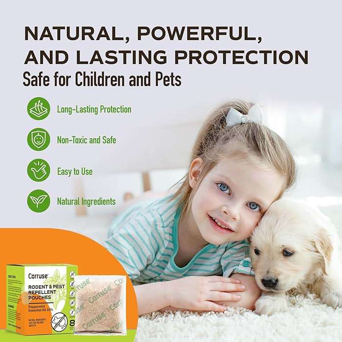 Mouse Rodent Repellent Peppermint Oils: Rate/Spiders/Moths/Ants/Roaches/Silverfish Deterrent - Squirrel Repellent - Car Engines/RV/Truck/Boat/Garage/Shed/Cabin - Indoor Mice Repellent Pouches - Image 6