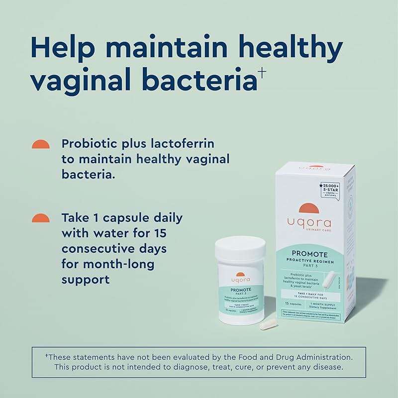 Uqora Defend & Promote - Urinary & Vaginal Health Supplement Bundle for Daily Support - Supports Vaginal Health, Bladder Wall Integrity & Cleanses Biofilm** - Easy to Consume - One-Month Supply - Image 4