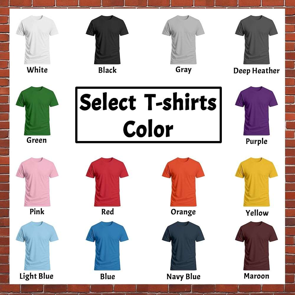 Custom T Shirts for Men Women,Personalized Shirts with Photo Logo Text,Customized T-Shirt for Front & Back Print - Image 3