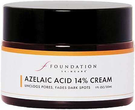 Foundation Skincare Azelaic Acid for Face 14% (1 Fl Oz) – Dermatologist Formula for Uneven and Blemish-Prone Skin - Azalecic Acid Cream Supports Balanced Tone & Smooth Texture for Men & Women - Image 1