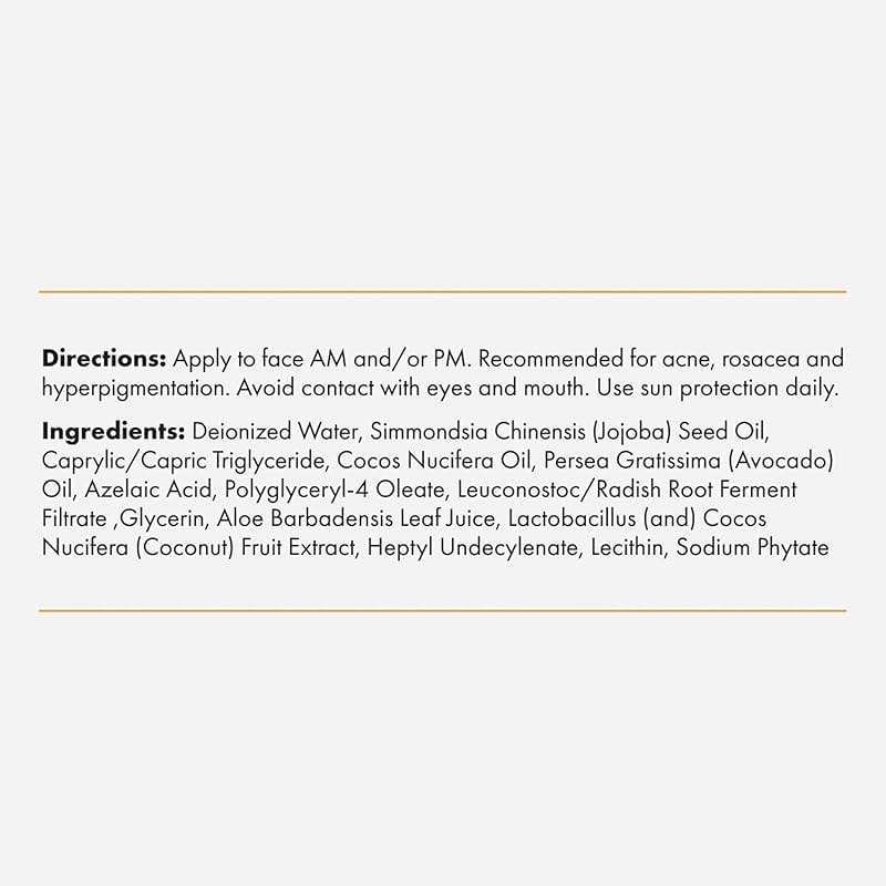 Foundation Skincare Azelaic Acid for Face 14% (1 Fl Oz) – Dermatologist Formula for Uneven and Blemish-Prone Skin - Azalecic Acid Cream Supports Balanced Tone & Smooth Texture for Men & Women - Image 6