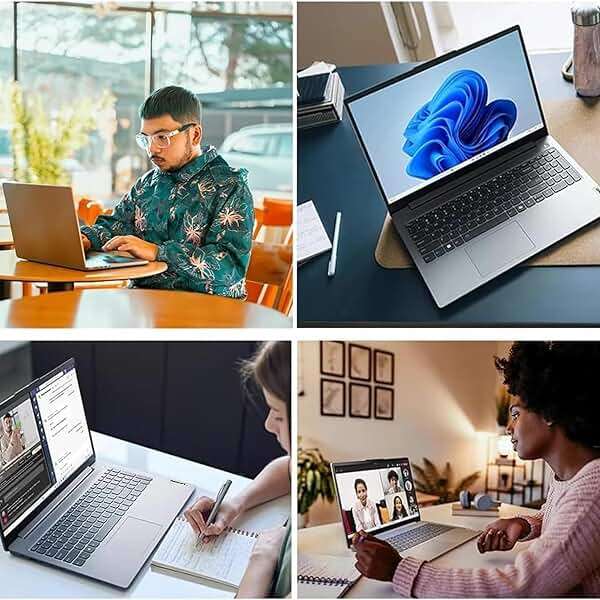 Lenovo IdeaPad 1i Laptop with Office 365 Home and Business • 128GB SSD • 4GB RAM • Intel Core • 14 Anti-Glare Screen • WiFi-6 • 11HR Battery • Windows 11 no Mouse - Image 9