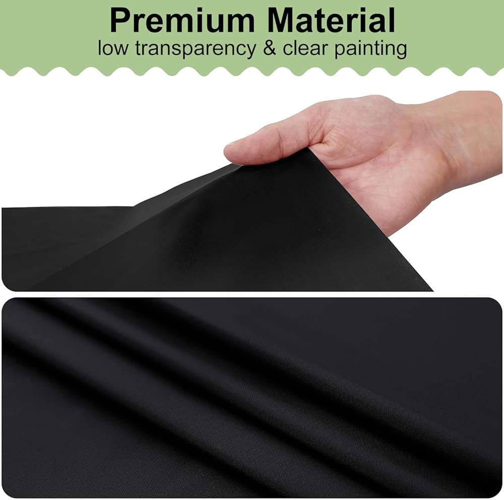 misaya 6 Packs Disposable Plastic Table Cloth, 54 x 108 Inch Waterproof Rectangle Tablecloth, Leakproof & Sturdy Decorative Table Covers for Picnic, Party and Outdoor, Black - Image 8