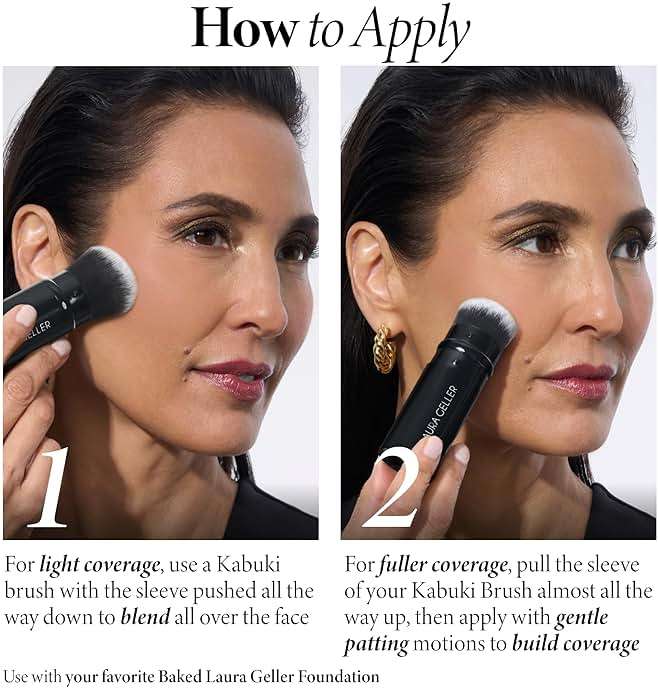 LAURA GELLER NEW YORK Baked Balance-n-Brighten Powder Foundation, Tan + Spackle Mist Boost with Cooling Aloe - Image 5