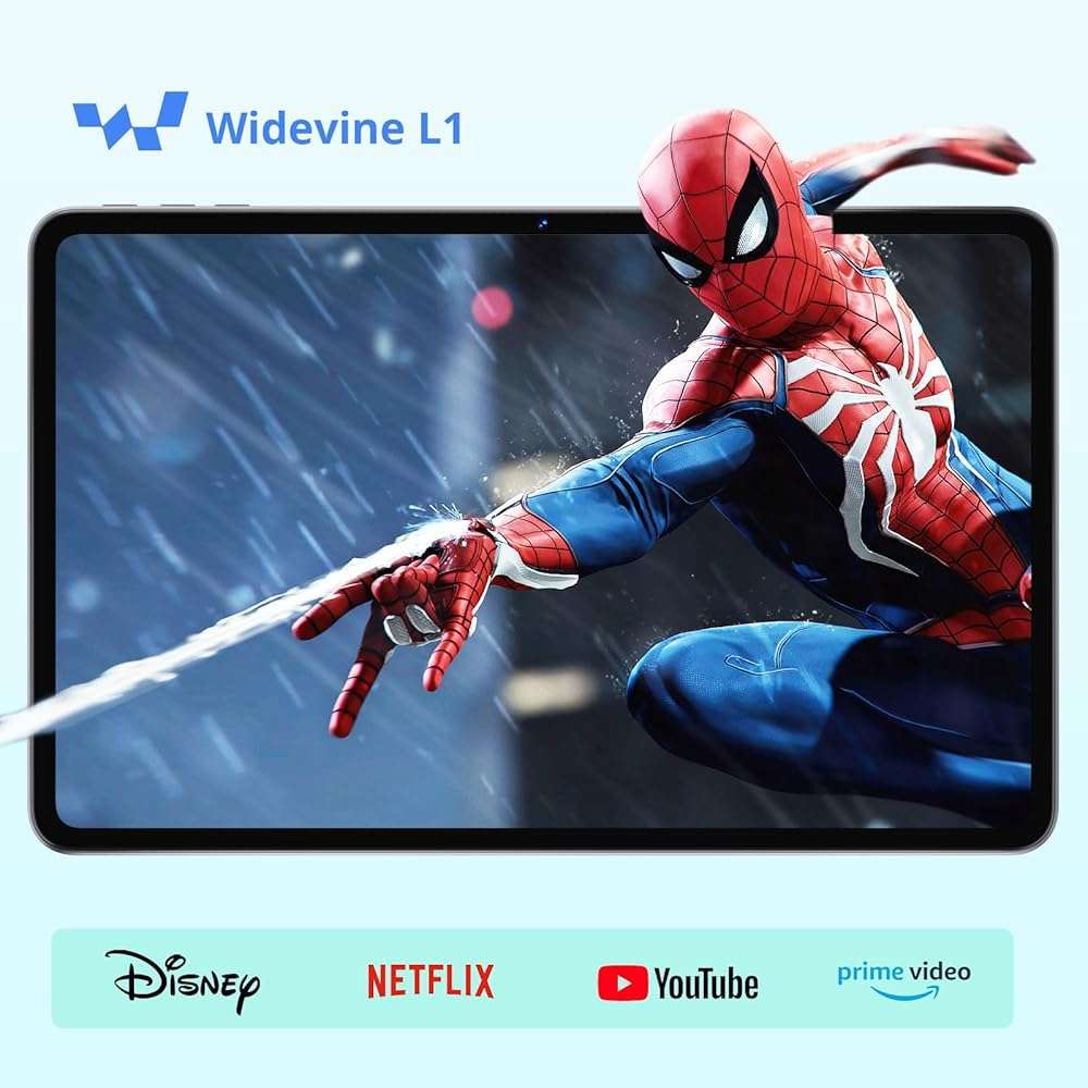 Tablet 12 Inch Android 16 Tablet, Octa-Core Processor | 𝟑𝟎𝐆𝐁 𝐑𝐀𝐌 𝟏𝟐𝟖𝐆𝐁 𝐑𝐎𝐌, 2000 * 1200 FHD IPS Screen, 8800mAh Battery, 5MP+13MP Camera, 2.4G/5G WiFi, BT 5.0, GPS - Image 7