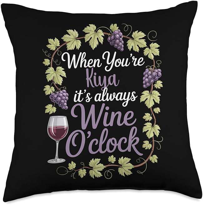 KIYA Personalized Women's Gift Custom KIYA Throw Pillow - Image 1