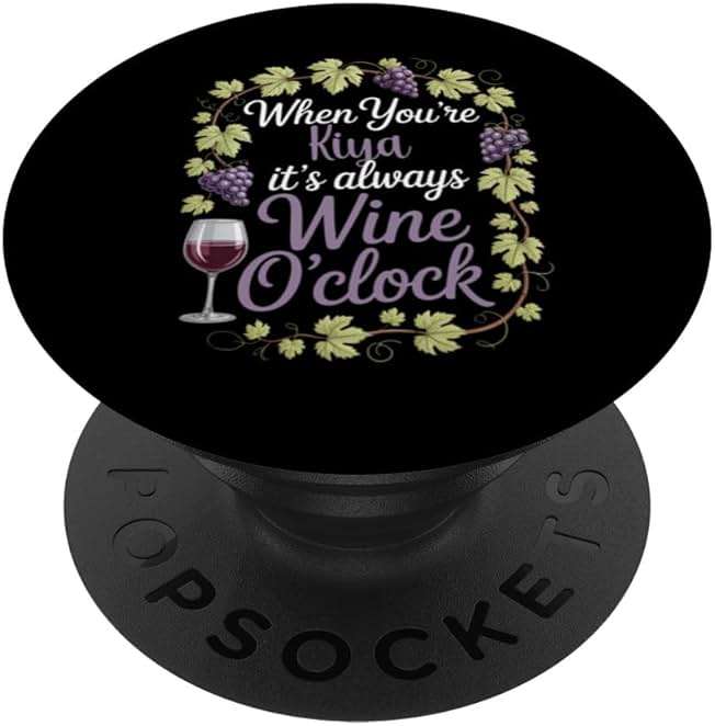 KIYA Personalized Women's Gift Custom KIYA PopSockets Adhesive PopGrip - Image 1