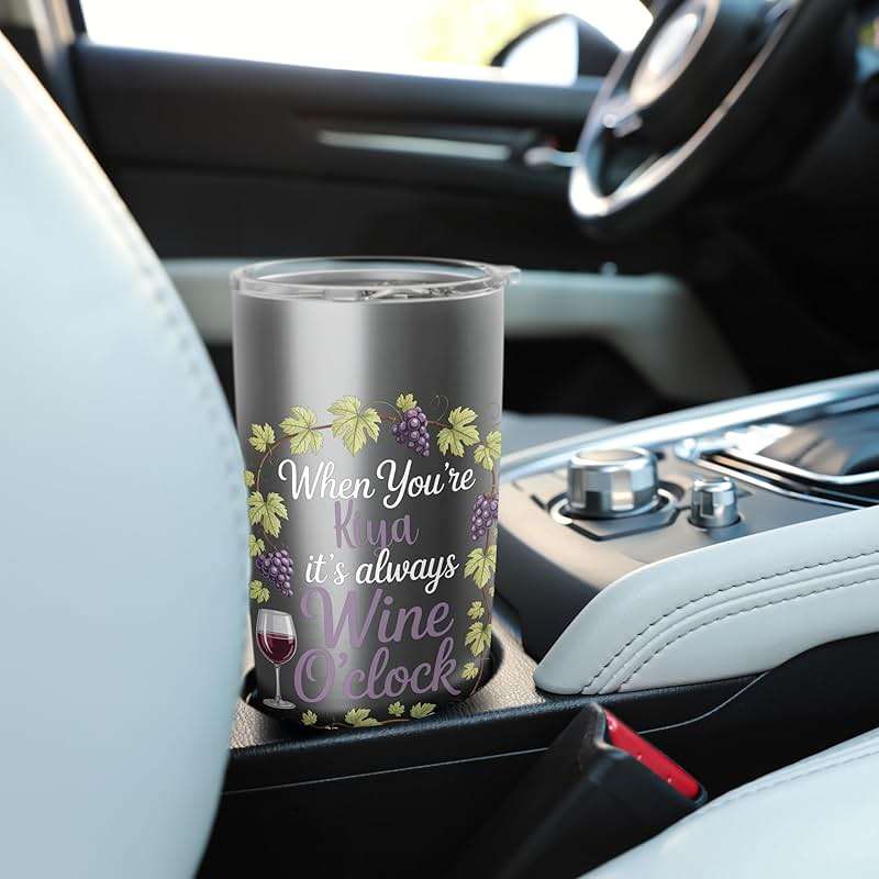 KIYA Personalized Women's Gift Custom KIYA Stainless Steel Insulated Tumbler - Image 2