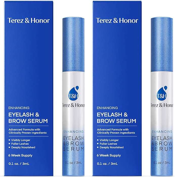Terez & Honor Advanced Enhancing Eyelash and Eyebrow Serum (Eyelash Serum - 2 Pack) - Image 1