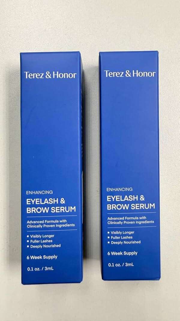Terez & Honor Advanced Enhancing Eyelash and Eyebrow Serum (Eyelash Serum - 2 Pack) - Image 8