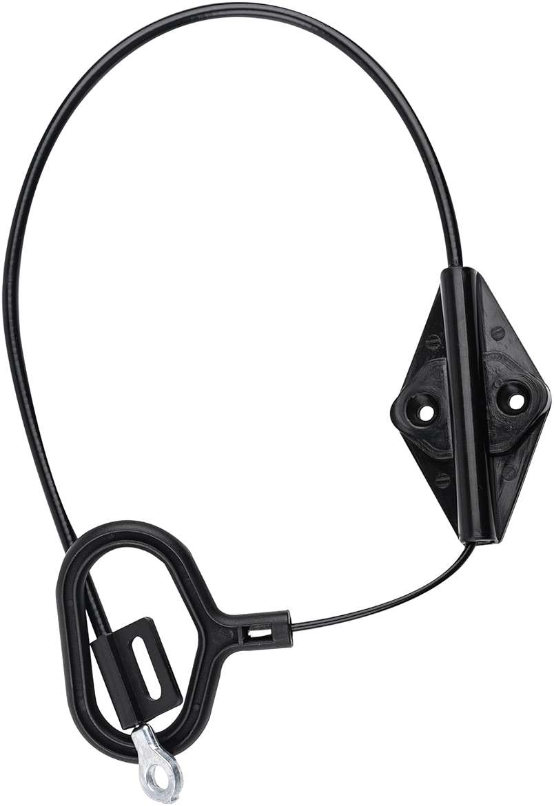XwaYexa Recliner Pull Handle Replacement D-Ring Release Cable for Lazy Boy Sofas - 22” Steel Cable with 3” Exposed O-Shaped End, Recliner Adjustment & Maintenance Accessory - Image 1