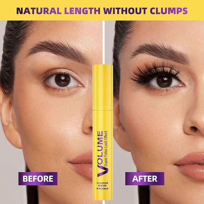 Bubble Mascara – Lightweight Volumizing Mascara for Fluffy, Lifted & Defined Lashes – Jet Black, Smudge-Proof, Long-Lasting Formula for Bouncy Volume, Curl & Root-to-Tip Lash Separation - Image 5