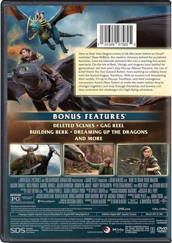 How to Train Your Dragon (2025) - Collector's Edition [DVD] - Image 3