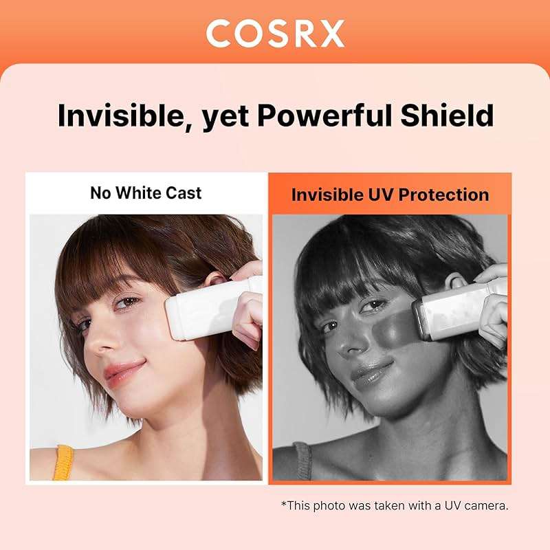 COSRX Airy-Light Clear Sunscreen Stick with Vitamin E&C SPF 50, 0.67 oz, 19g, Korean Suncreen Stick Suncare Sunblock, Lightweight, No White Cast, Water resistant, Oil Control Matte Sunscreen for Face - Image 3