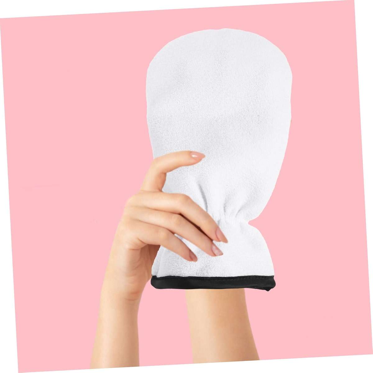 SHERCHPRY Facial Exfoliator Gloves Hand Mask for Dry Scalp Essential Oil Spa Gloves - Image 5