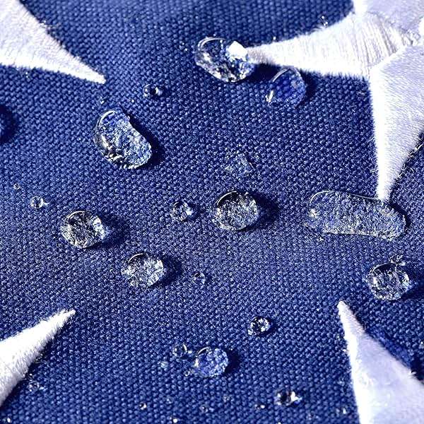 American Flag for Outside 4x6 FT, Deluxe Heavy Duty Spun Polyster, TearProof and Waterproof Super Tough Series, All Weather High Wind USA US Flag with Embroidered Stars, Sewn Stripes, Brass Grommets - Image 6